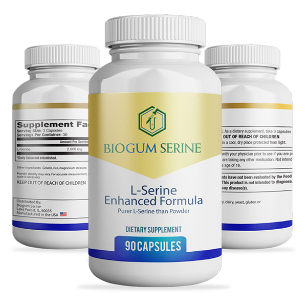 L-Serine Enhanced Formula Capsules (3-Pack)