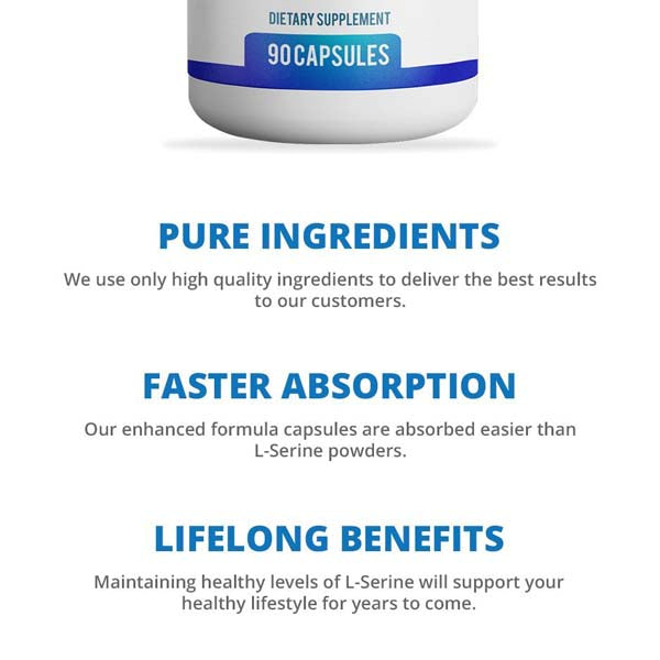 L-Serine : Enhanced Formula Capsules