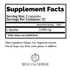 L-Serine : Enhanced Formula Capsules